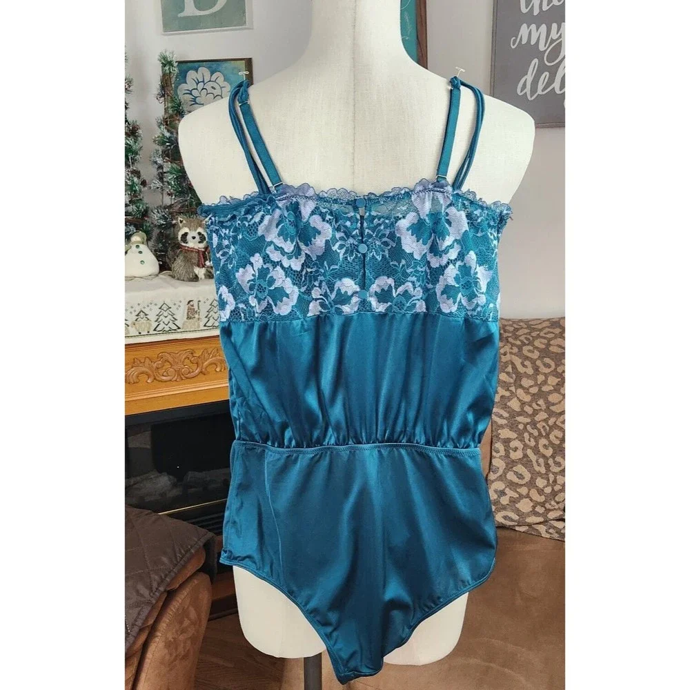 Auden intimates Teal Green Teddy Size M - Picture 5 of 6